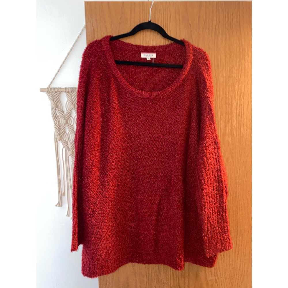 Red sweater